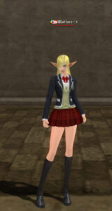 リネージュ2のアインハザード学園制服・表面